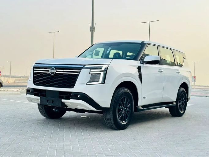 New Nissan Patrol VII (Y63), 3.5 l, 2026 in UAE, Abu Dhabi by Al Lulu Cars, White color. GCC Specs | AUTO.AE | Listing #274285