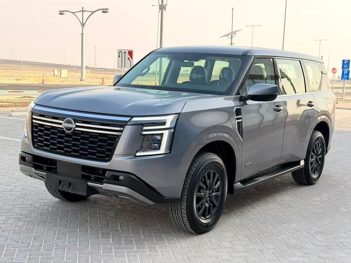 New Nissan Patrol VII (Y63), 3.5 l, 2026 in UAE, Abu Dhabi by Al Lulu Cars, Grey color. GCC Specs | AUTO.AE | Listing #274286