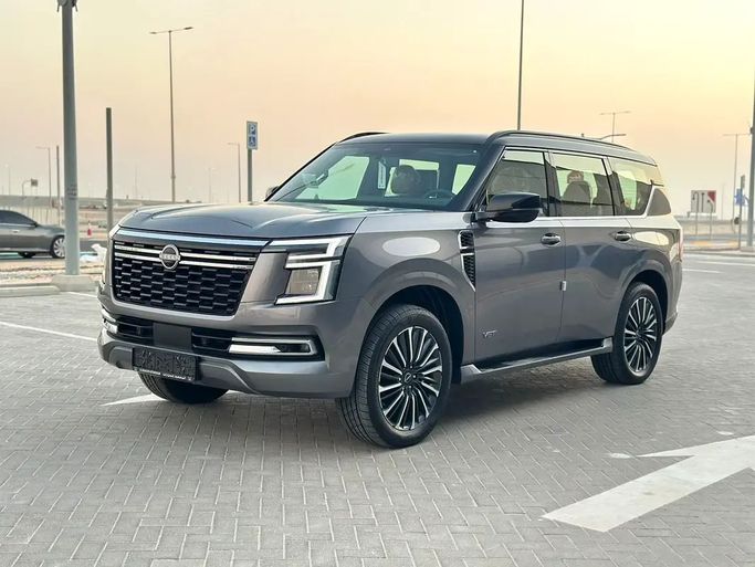 جديدة Nissan Patrol سابعاً (Y63), 3.5 l, 2026 في في الإمارات, أبوظبي من Al Lulu Cars، اللون رمادي. مواصفات الخليج | AUTO.AE | إعلان #274289