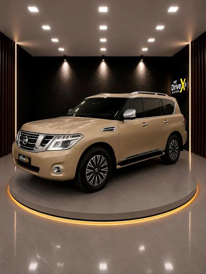 مستعملة Nissan Patrol عملية فيس ليفت VI (Y62), 5.6 l, 2015 في في الإمارات, أبوظبي من Drive X Motors، اللون بيج. مواصفات الخليج | AUTO.AE | إعلان #274534
