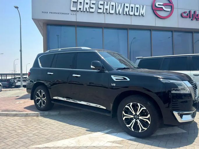 Подержанный Nissan Patrol VI (Y62) Рестайлинг 2, 5.6 л, 2024 в ОАЭ, Абу-Даби от Super Class Cars Showroom Черный цвет. GCC | AUTO.AE | Объявление #275624