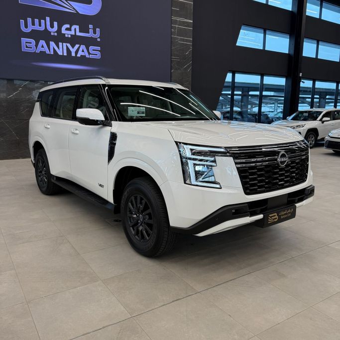 جديدة Nissan Patrol سابعاً (Y63), 3.5 l, 2026 في في الإمارات, أبوظبي من Baniyas Cars Abu Dhabi، اللون أبيض. أخرى | AUTO.AE | إعلان #275740