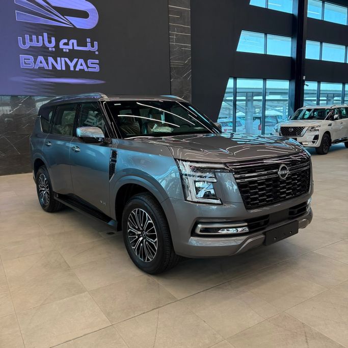 جديدة Nissan Patrol سابعاً (Y63), 3.5 l, 2026 في في الإمارات, أبوظبي من Baniyas Cars Abu Dhabi، اللون رمادي. أخرى | AUTO.AE | إعلان #275741