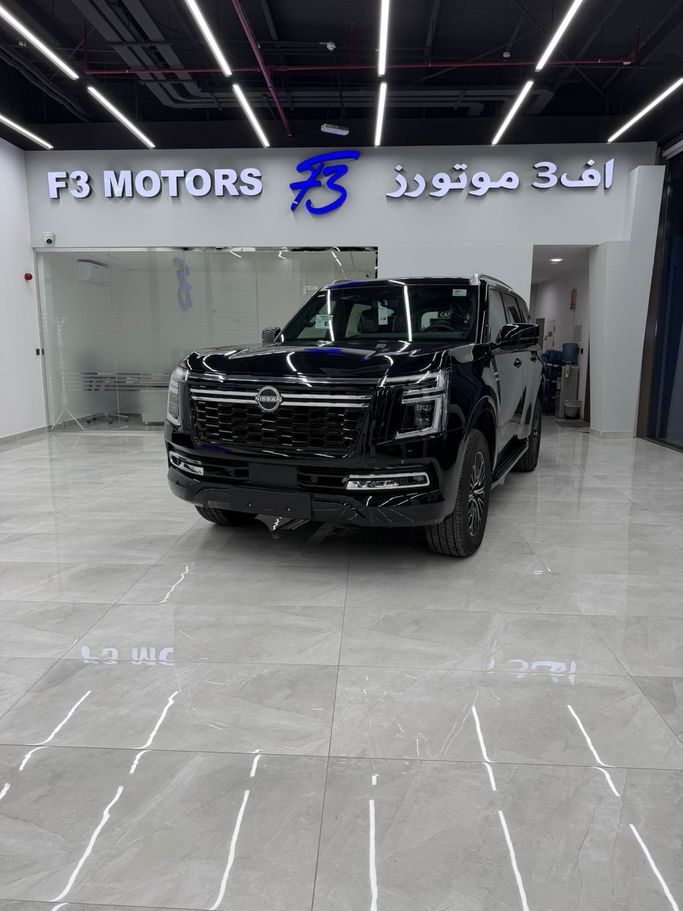 Новый Nissan Patrol VII (Y63), 3.8 л, 2026 в ОАЭ, Абу-Даби от F3 Motors Черный цвет.  | AUTO.AE | Объявление #275934