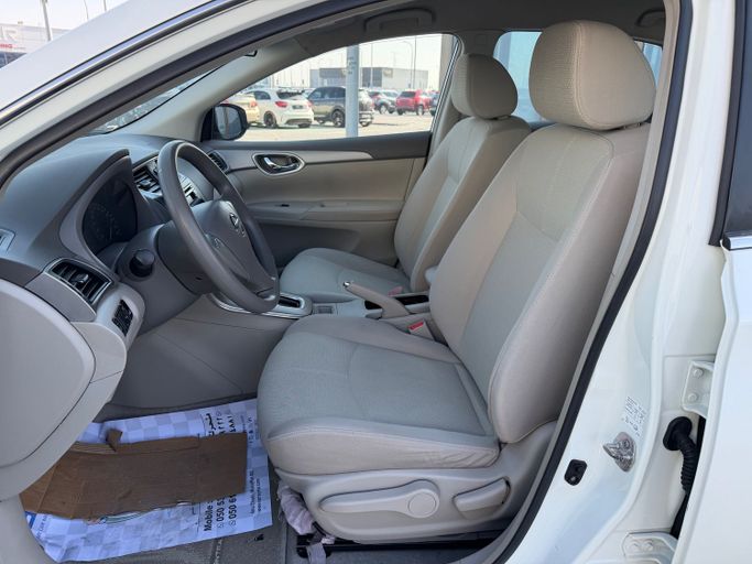 Used Nissan Sentra VIII (B18), 2.0 l, 2020 in Abu Dhabi by Al Laith Cars Showroom, White color. GCC Specs | AUTO.AE