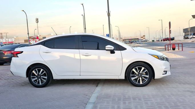 Used Nissan Sunny N18, 1.6 l, 2022 in Abu Dhabi, White color. GCC Specs | AUTO.AE
