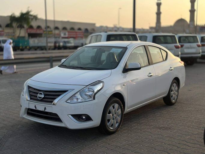 جديدة Nissan Sunny فيس ليفت N17, 1.5 l, 2024 في في أبو ظبي من AL NOJOOM CARS، اللون أبيض.  | AUTO.AE | إعلان #258125