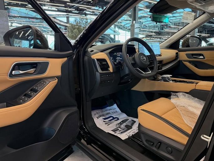 New Nissan X-Trail IV, 2.5 l, 2025 in Abu Dhabi by Baniyas Cars Abu Dhabi, Black color. Other | AUTO.AE