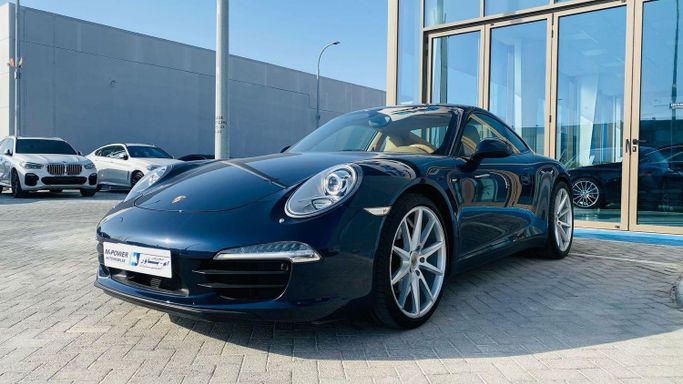Used Porsche 911 Carrera 4 VII (991), 3.4 l, 2014 in Abu Dhabi by M Power Automobiles, Navy Blue color. GCC Specs | AUTO.AE