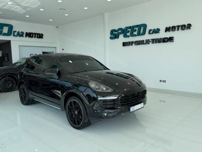 Used Porsche Cayenne III, 3.0 l, 2017 in Abu Dhabi by Speed Car Motors, Black color.  | AUTO.AE