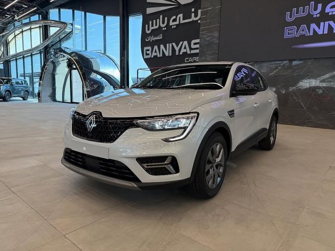 New Renault Arkana I Facelift, 1.3 l, 2025 in Abu Dhabi by Baniyas Cars Abu Dhabi, White color. GCC Specs | AUTO.AE