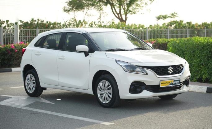 Used Suzuki Baleno III, 1.5 l, 2024 in Abu Dhabi by Advantage Motors, White color. GCC Specs | AUTO.AE