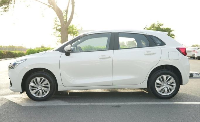 Used Suzuki Baleno III, 1.5 l, 2024 in Abu Dhabi by Advantage Motors, White color. GCC Specs | AUTO.AE