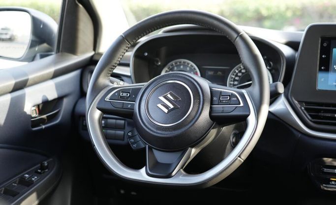 Used Suzuki Baleno III, 1.5 l, 2024 in Abu Dhabi by Advantage Motors, White color. GCC Specs | AUTO.AE