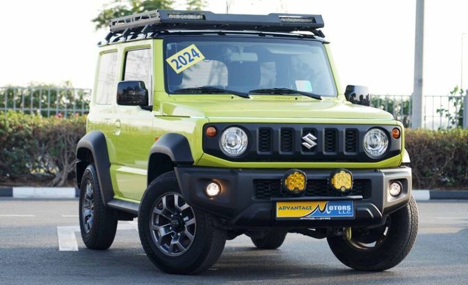 Used Suzuki Jimny IV, 1.5 l, 2024 in Abu Dhabi by Advantage Motors, Green color. GCC Specs | AUTO.AE
