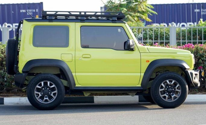 Used Suzuki Jimny IV, 1.5 l, 2024 in Abu Dhabi by Advantage Motors, Green color. GCC Specs | AUTO.AE