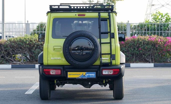 Used Suzuki Jimny IV, 1.5 l, 2024 in Abu Dhabi by Advantage Motors, Green color. GCC Specs | AUTO.AE