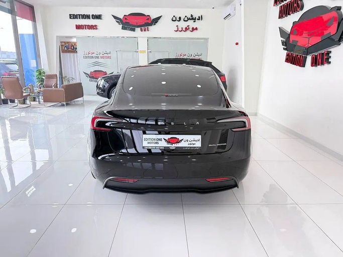 Used Tesla Model 3 Long Range I Facelift, 2024 in Abu Dhabi by Edition One Motors, Black color. GCC Specs | AUTO.AE