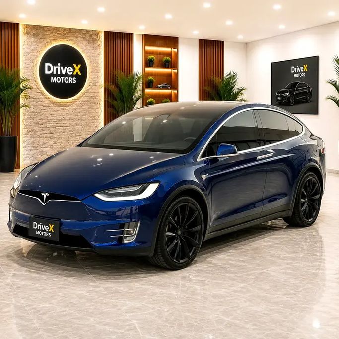 مستعملة Tesla Model X 100D I, 2018 في في الإمارات, أبوظبي من Drive X Motors، اللون أزرق. مواصفات الخليج | AUTO.AE | إعلان #274411