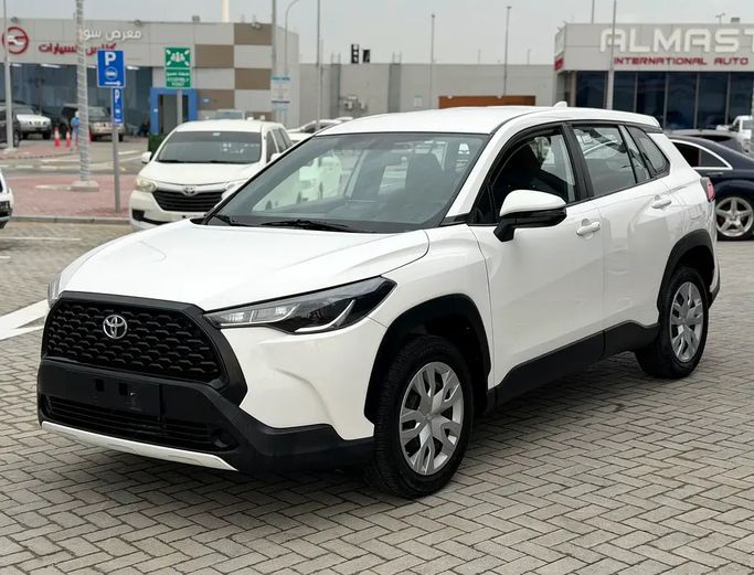 Used Toyota Corolla Cross I, 2.0 l, 2022 in UAE, Abu Dhabi by Al Laith Cars Showroom, White color. GCC Specs | AUTO.AE | Listing #275083