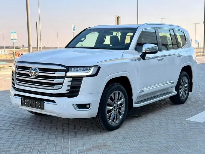 New Toyota Land Cruiser Twin Turbo 300 Series, 3.5 l, 2026 in UAE, Abu Dhabi by Al Lulu Cars, White color. GCC Specs | AUTO.AE | Listing #274278
