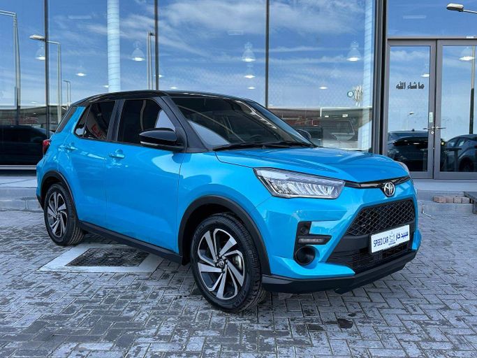 Used Toyota Raize I, 1.0 l, 2022 in Abu Dhabi by Speed Car Motors, Light Blue color. GCC Specs | AUTO.AE