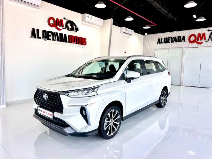 New Toyota Veloz, 1.5 l, 2024 in Abu Dhabi by Al Qeyada Motors, White color. GCC Specs | AUTO.AE
