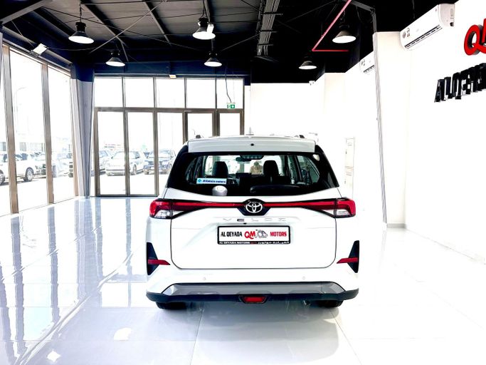 New Toyota Veloz, 1.5 l, 2024 in Abu Dhabi by Al Qeyada Motors, White color. GCC Specs | AUTO.AE