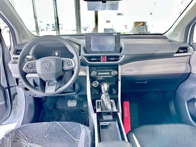 New Toyota Veloz, 1.5 l, 2024 in Abu Dhabi by Al Qeyada Motors, White color. GCC Specs | AUTO.AE