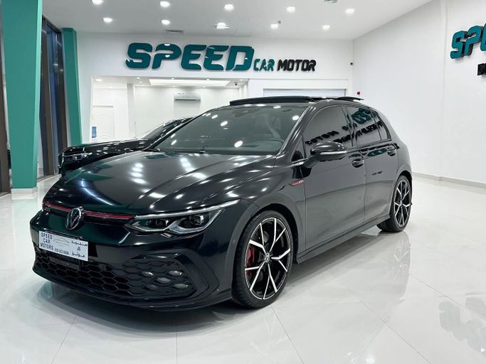 Used Volkswagen Golf GTI VIII, 2.0 l, 2023 in Abu Dhabi by Speed Car Motors, Black color. GCC Specs | AUTO.AE