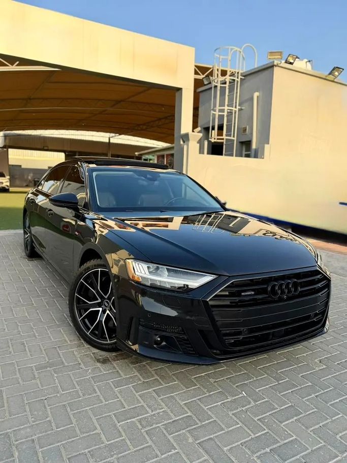 Подержанный Audi A8 IV (D5), 4.0 л, 2021 в ОАЭ, Аджман от AMG Cars Черный цвет. Американская | AUTO.AE | Объявление #278598
