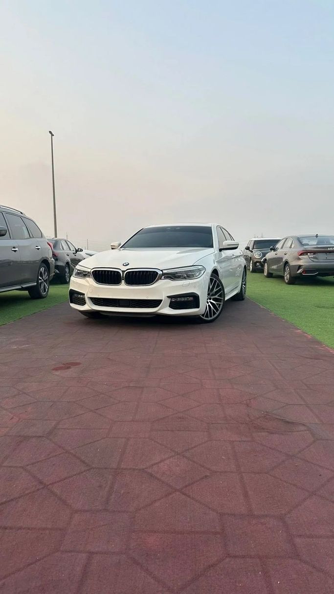 Used BMW 5 Series 530i VII (G30/G31), 2.0 l, 2018 in Ajman by Abu Rashid Cars , White color. GCC Specs | AUTO.AE