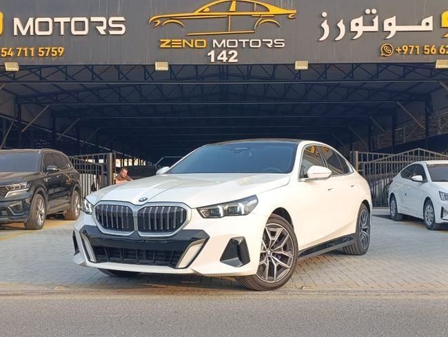 Used BMW 5 Series 520i VIII (G60/G61/G68), 2.0 l, 2024 in Ajman by Zeno Motors Fze, White color. Korean Specs | AUTO.AE