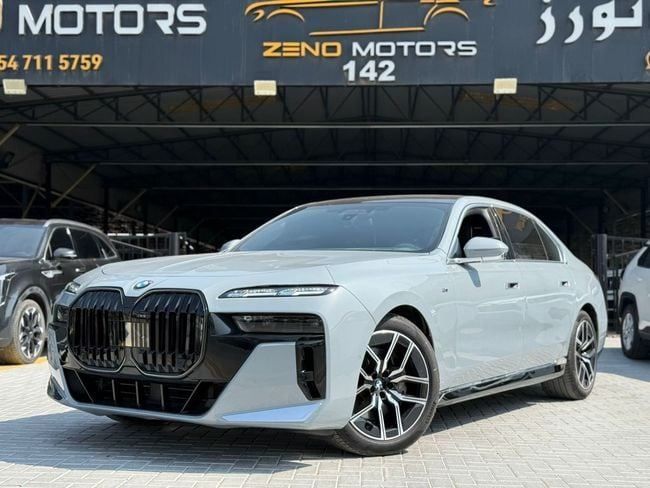 Used BMW 7 Series 740i VII (G70), 3.0 l, 2023 in Ajman by Zeno Motors Fze, Grey color. Korean Specs | AUTO.AE