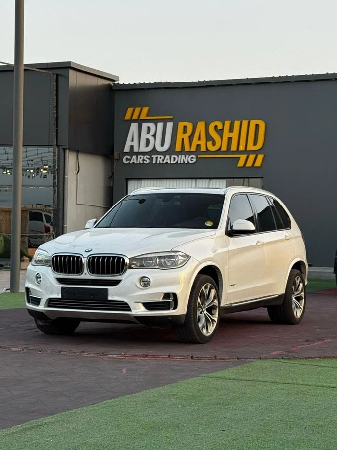 Used BMW X5 35i III (F15), 3.0 l, 2015 in Ajman by Abu Rashid Cars , White color. GCC Specs | AUTO.AE