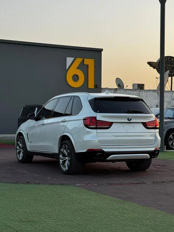 Used BMW X5 35i III (F15), 3.0 l, 2015 in Ajman by Abu Rashid Cars , White color. GCC Specs | AUTO.AE