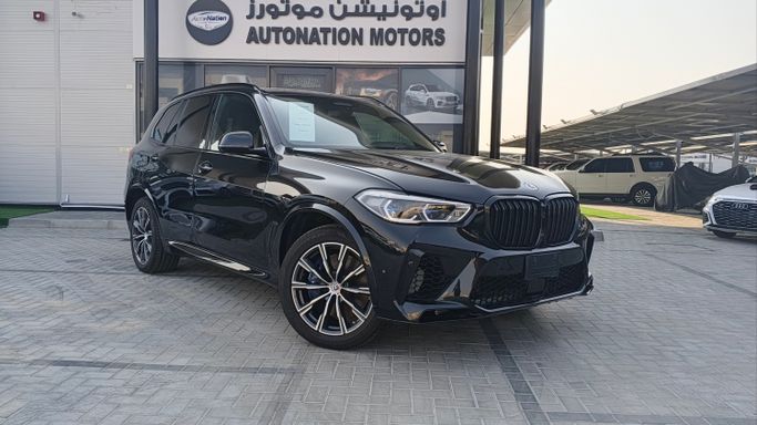 Used BMW X5 M50i IV (G05/G18), 4.4 l, 2023 in UAE, Ajman by AUTONATION MOTORS, Black color. American Specs | AUTO.AE | Listing #279162