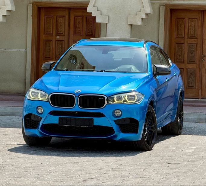 مستعملة ⁦BMW X6 M II (F86)، 4.4 l، 2015⁩ في في الإمارات, عجمان من SAEED MOTORS، اللون أزرق. مواصفات الخليج | AUTO.AE | إعلان #291896