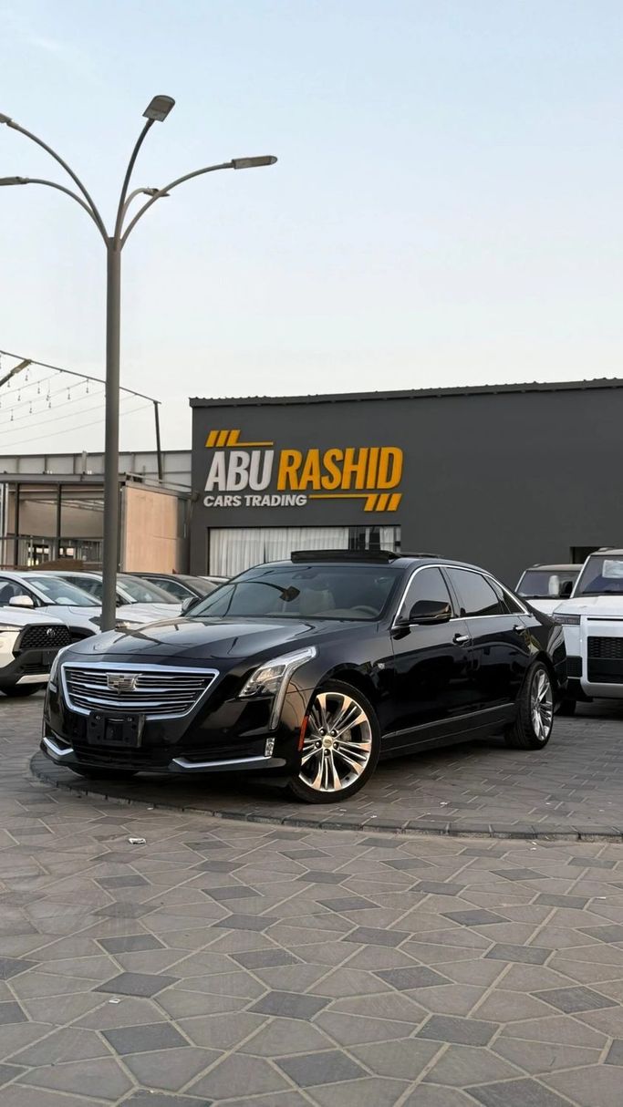 Подержанный Cadillac CT6 I, 3.6 л, 2017 в Аджмане от Abu Rashid Cars  Черный цвет. GCC | AUTO.AE