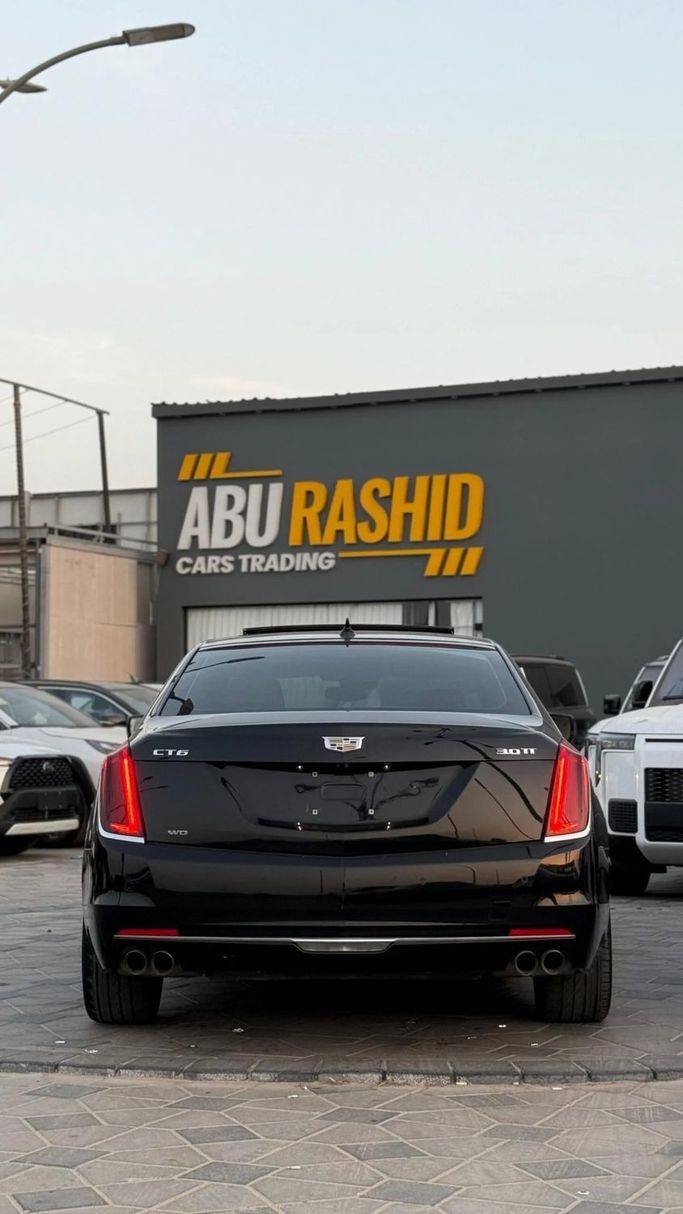 Подержанный Cadillac CT6 I, 3.6 л, 2017 в Аджмане от Abu Rashid Cars  Черный цвет. GCC | AUTO.AE