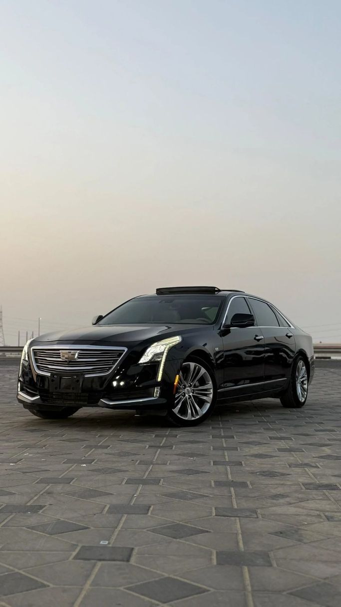 Подержанный Cadillac CT6 I, 3.6 л, 2017 в Аджмане от Abu Rashid Cars  Черный цвет. GCC | AUTO.AE