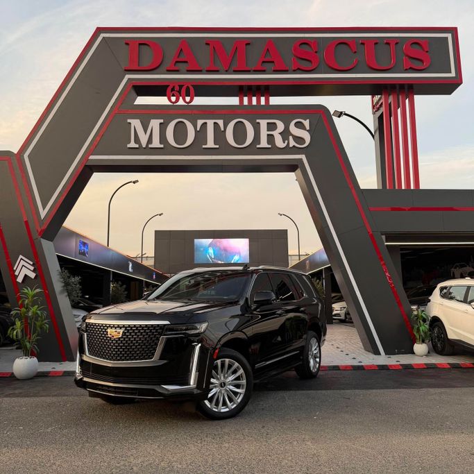 Новый Cadillac Escalade ESV V, 6.2 л, 2024 в Аджмане от Syria Motors Черный цвет. Американская | AUTO.AE