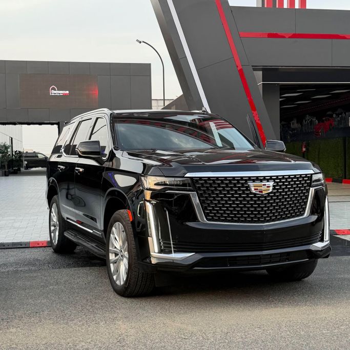 Новый Cadillac Escalade ESV V, 6.2 л, 2024 в Аджмане от Syria Motors Черный цвет. Американская | AUTO.AE