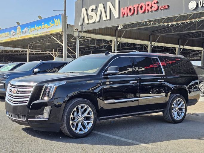 Used Cadillac Escalade IV, 6.2 l, 2018 in Ajman by Asan Motors, Black color. Korean Specs | AUTO.AE