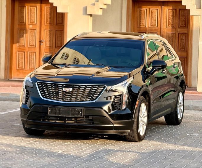 Used ⁦Cadillac XT4 I, 2.0 l, 2023⁩ in UAE, Ajman by SAEED MOTORS, Black color. GCC Specs | AUTO.AE | Listing #288577