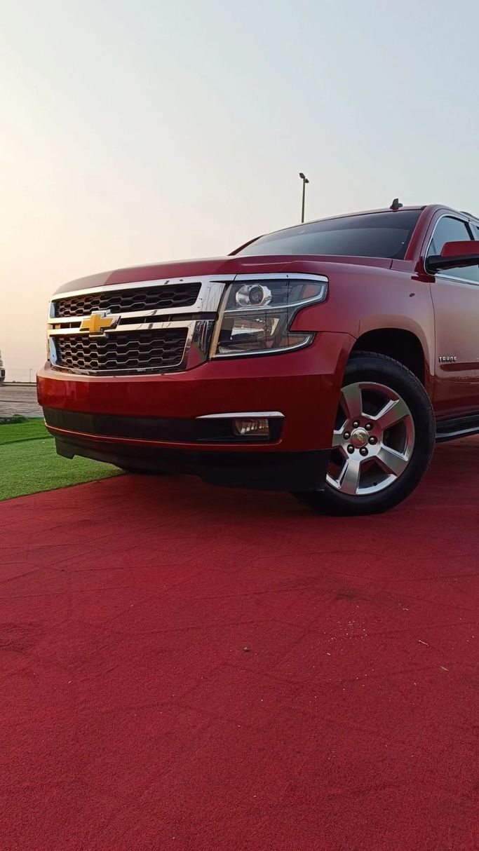 Used Chevrolet Tahoe IV, 5.3 l, 2015 in Ajman by Abu Rashid Cars , Red color. Canadian Specs | AUTO.AE