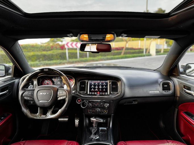 Used Dodge Charger Hellcat VII (LD) Facelift, 6.2 l, 2019 in Ajman, Grey color. GCC Specs | AUTO.AE