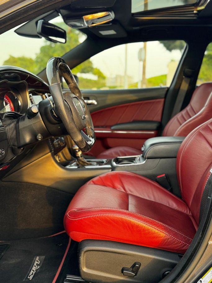 Used Dodge Charger Hellcat VII (LD) Facelift, 6.2 l, 2019 in Ajman, Grey color. GCC Specs | AUTO.AE