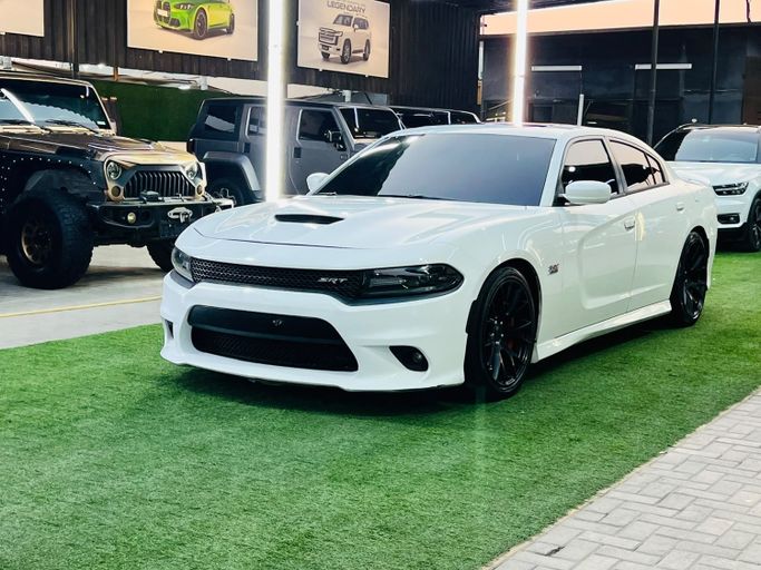 Подержанный ⁦Dodge Charger SRT VII (LD) Рестайлинг, 6.4 л, 2016⁩ в ОАЭ, Аджман от DEAL CARS Белый цвет. GCC | AUTO.AE | Объявление #288267
