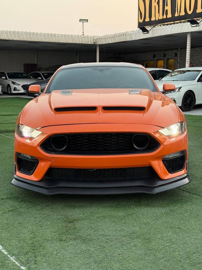 Подержанный Ford Mustang GT Performance VI Рестайлинг, 5.0 л, 2020 в Аджмане от Syria Motors Оранжевый цвет. Американская | AUTO.AE